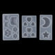 thumbnail image 2 of Bricolaje Surtido De Formas De Gato Pata De Oso Estilo De Estrella De Silicona Decoración De Pasteles Accesorio Mol Sunnimix Moldes para hacer joyas, 2 of 8