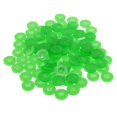 thumbnail image 1 of Botones de resina de forma forma forma forma de 100 piezas, botones de 4 agujeros para decoración de prendas de bricolaje Verde Gloria Botones redondos de la resina, 1 of 9