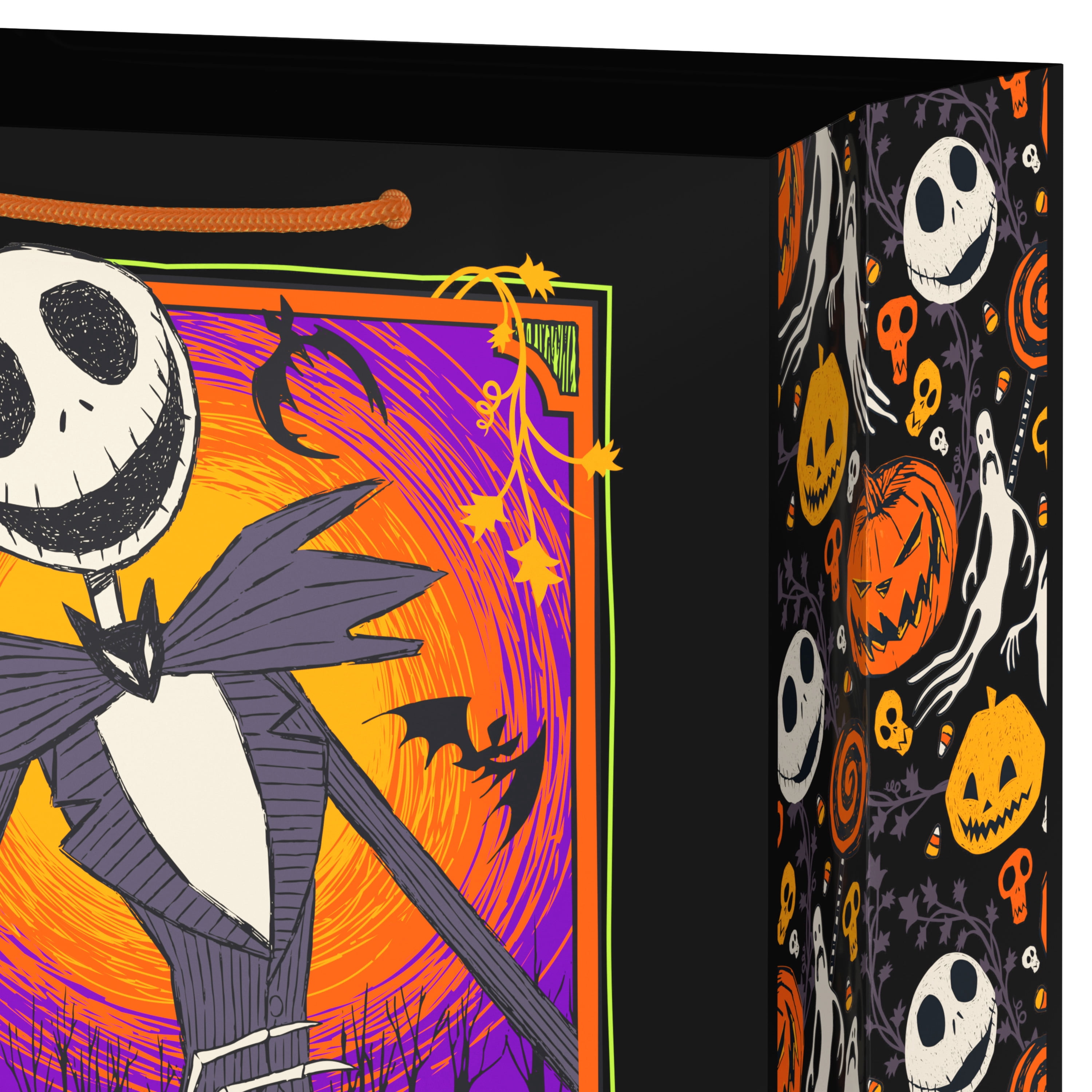 Hallmark Nightmare Before Christmas Large Halloween Gift Bag(Jack), 1 Count