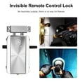 thumbnail image 3 of Intelligent Remote Control Lock Invisible -theft Home Door Lock Support Remote Control Switch Lock Indoor Manual Emergency Button Switch 20 Seconds Automatic Locking for Home Hotel Apartmen, 3 of 7