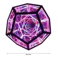thumbnail image 5 of Infinity Dodecahedron Color Art Light Fantasy Geometry Space LED Art Lamp USB Charging Adjustable Color Decor Night Lamp, 5 of 5