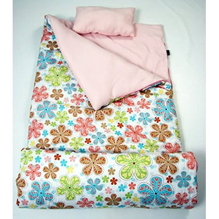 Soho Slumber Bag For Kids Autumn Garden With Pillow And