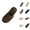 Coffee, variant on Cozy Fuzzy Slippers for Women Non Slip Winter Home Slides Foreign Trade Corduroy One Word Opening Open Toe Slippers Adult Men And Women Couple Indoor Slippers
