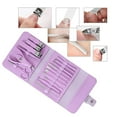 thumbnail image 2 of Juego de manicura profesional de 16 piezas de cortaúñas de aseo para el hogar Púrpura Zulema Cortauñas, 2 of 7
