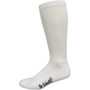 Lot of 4 Pairs Dr. Scholl's White Crew Socks Non Binding Womens Shoe Size 4-10