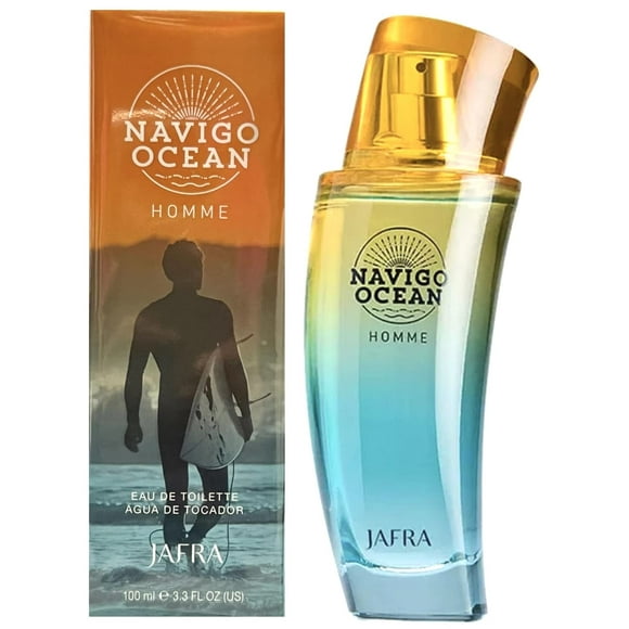 Perfume JAFRA NAVIGO Eau de Toilette, 5 frascos de muestra de 1 ml cada uno