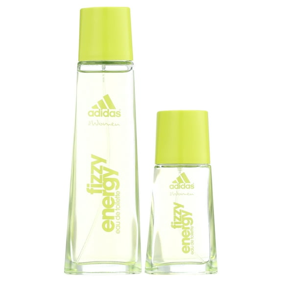 FIZZY ENERGY by Adidas Women 1.0 oz.   2.5 oz edt spray Perfume Gift Set New NIB