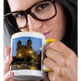 thumbnail image 2 of 3drose, Fountain, Main Square, Cuzco, Peru - Sa17 Bba0080 - Bill Bachmann, 15oz Two-tone Yellow Mug, 2 of 6
