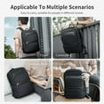 thumbnail image 4 of TIGERNU Multiuso Viaje Mochila: Compartimento Laptop 15.6", Organizado Múltiples Bolsillos, Resistente Al Agua, Unisex, Compatible Correas Equipaje, 4 of 9