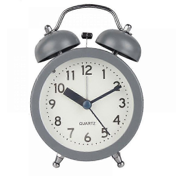 SAYTAY 3 inchs Bedroom Alarm Clock, Metal Alarm Clock , Student Home Decoration Desktop Clock