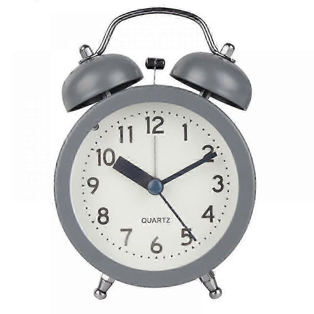SAYTAY 3 inchs Bedroom Alarm Clock, Metal Alarm Clock , Student Home Decoration Desktop Clock