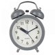 thumbnail image 1 of Reloj despertador de metal para dormitorio SAYTAY de 7,6 cm (3 pulgadas), ideal para la decoración del hogar de estudiantes., 1 of 4