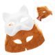thumbnail image 3 of máscaras de zorro para Halloween, máscaras de animales peludos, máscaras de gato para fiesta, accesorio de disfraz de cosplay, decoración para Halloween, carnaval, fiesta de máscaras, recuerdos, 3 of 8