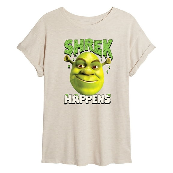 Shrek - Shrek Happens - Juniors Ideal Flowy Muscle T-Shirt
