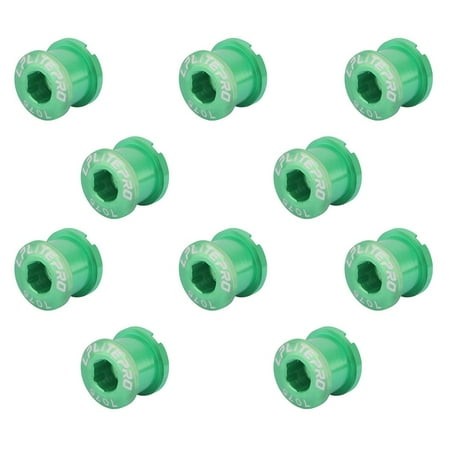 

10 Pcs Mountain Bike Crank Screws Bolt CNC 7075 Aluminum Screw single chainring