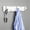White/Sliver, variant on Folding Coat Hooks 3-Pack – Wall Mounted Retractable Hook Rack, Heavy Duty Stainless Steel Towel & Robe Hanger