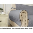 thumbnail image 3 of Protector de sillón reclinable, fundas antideslizantes para que permanezcan en su lugar, tela 100 % impermeable que garantiza protección contra líquidos, diseño elegante que agrega un toque de clase, 3 of 6