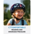thumbnail image 2 of Casco de bicicleta Bimalsic para niños o niños pequeños, diseño de dinosaurio de 1 a 5 años, 2 of 7