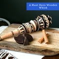 thumbnail image 6 of Artisanal Mexican Molinillo Hot Chocolate Frother (Large) - Handmade Wooden Whisk by Globe Rocket, 6 of 6