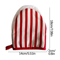 Drses Heat proof jacket Oven Specific Insulated Thickened Insulated Household Insulated Baking Microwave Oven Gloves