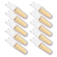 thumbnail image 4 of 10PCS G9 Bombilla 3W 500LM Lámpara de mesa de ahorro de energía Lámpara de techo Bombilla para el hogar Oficina 110V, 4 of 8