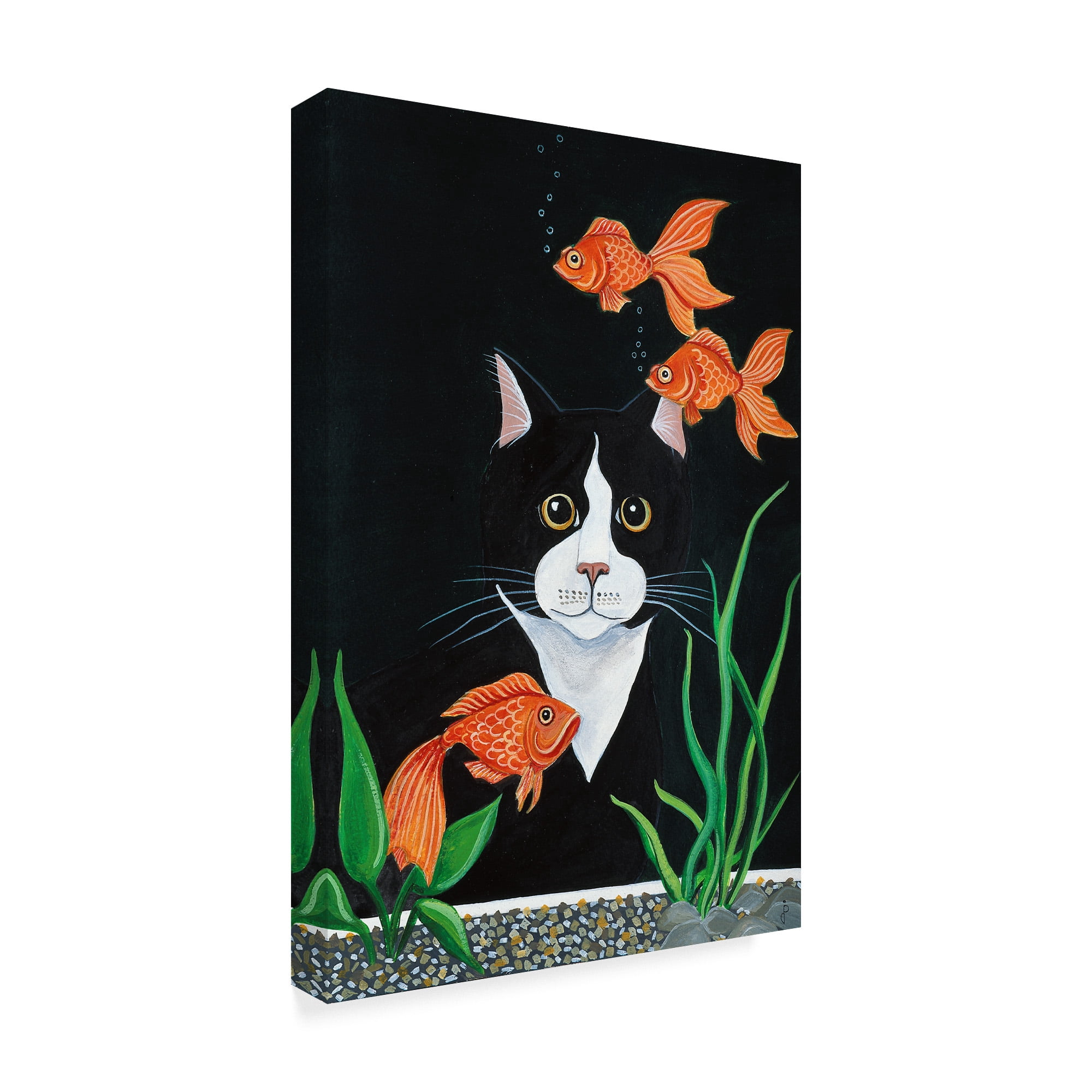 Trademark Fine Art 'Oscar Mesmerized' Canvas Art by Jan Panico