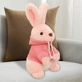 thumbnail image 4 of Conejo de peluche Almohada de cojín Sunnimix Rosa 45cm, 4 of 8