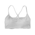 thumbnail image 4 of SHENGYUAN Plus Size Sports Bras for Women Supportive Womens Workout Fitness Backless Padded Low Impact Bra Yoga Crop Tank Top Grey,L, 4 of 4