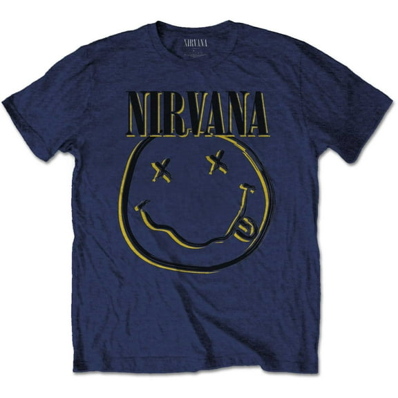 Nirvana Kids T-Shirt: Inverse Smiley (11-12 Years)