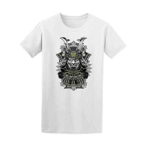 Angry Samurai Warrior Graphic Men's Tee - Image by Shutterstock