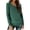 Green, variant on New trending & for spring GaThRRgYP Womens Tee Shirts Long Sleeve,Women's Solid Color Long Sleeved Base with Round Neck Casual T-shirt and Pullover Purple S