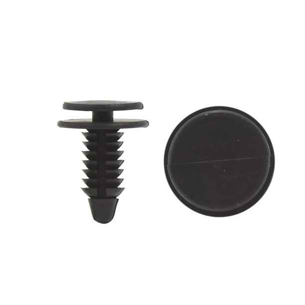 50Pcs Clip Grapa Sujeción de Vehículo Panel Puerta Tapicería 8mm Agujero