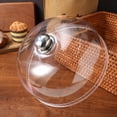 thumbnail image 4 of 1 tapa protectora de plástico transparente tipo domo para aperitivos y pasteles, ideal para mantener la frescura de los alimentos., 4 of 7