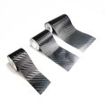 thumbnail image 4 of 5pcs 3D Carbon Fiber Stickers Car Paste Protector Strip Auto Door Side Anti Scratch Tape Waterproof, 4 of 5