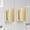Brushed Gold, variant on Square Brushed Gold Cabinet Pulls, Hole Centers Gold Cabinet Handles Hardware for Kitchen Cupboard Closet Bathroom Dresser Drawer, Solid Zinc Alloy