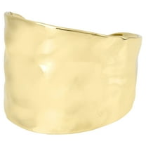 Robert Lee Morris Soho Hammered Gold Cuff Bracelet, 5.25" Length