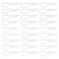 thumbnail image 1 of Shisuyan Fabric Fastening Clip Transparent Plastic 200Pcs 1.4X0.4in, 1 of 8