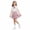 Pink, variant on HAOTAGS Girls Outfit Sets, Back-to-School Ruffled Short-Sleeve Top Plaid Skirt with Bow Tie 3PC Sets Pink Size 7