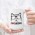 thumbnail image 3 of I Love Catturd Coffee Mug (11oz, White#1), 3 of 5