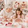 thumbnail image 4 of 4PCS Christmas Pearl Painting Kits for Adults, DIY Christmas Pearl Art Kit with Santa, Snowman, Gingerbread House & Nutcracker, Bead Painting Kit Holiday Decor/Gift for Craft Lovers, 4 of 5