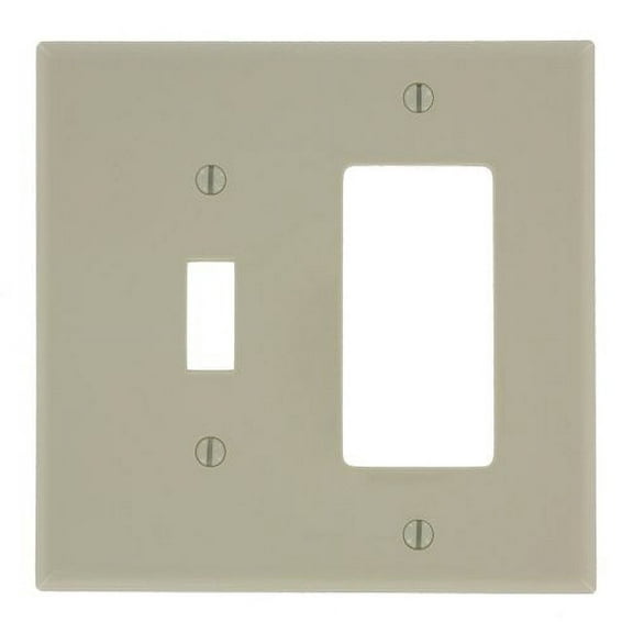 WALLPLATE 2G TOG/DECR IV (Pack of 1)