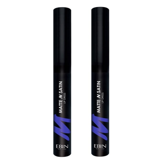 Pack of 2 Ebin New York Matte N Satin Lip Dress, Pleasing CMSLD04