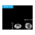 thumbnail image 2 of 6000Pcs Acrylic Wedding Diamonds 4mm Table Scatter Confetti Crystals Vase Fillers Gems, Clear, 2 of 6