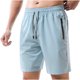 thumbnail image 2 of Hombres Casual Solid Fitness Training Ejercicio de secado rápido Deportes Running Shorts Pantalones Pompotops oipoqjl22439, 2 of 9