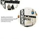thumbnail image 2 of 72-Hole White Fashionable Folding Screen Jewelry Rack Jewelry Storage Earrings Rack Jewelry Display, 2 of 5