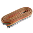 thumbnail image 2 of OULII 1 Set Flat Ribbon Cable Wire Multi Flat Ribbon Wire Cable for Technicians Data Transmission, 2 of 7