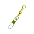 thumbnail image 3 of Eagle Claw Brass Barrel Swivel w/Safety Snap, 3 of 4
