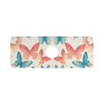 thumbnail image 7 of Yayeee Faucet Mat for Kitchen Sink 14.7" Diatomite Long Splash Guard Pad, Watercolor Butterflies, 7 of 7