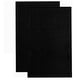 thumbnail image 1 of Protectores de encimera aislantes y resistentes al calor, 45 x 30 x 1 cm, resistentes al agua, color negro, paquete de 2, 1 of 8