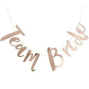 Ginger Ray Rose Gold Team Bride Banner, 5ft